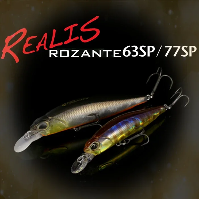 

2023 New 77mm / 63mm Fishing Lure Sinking Minnow Jerkbait Hard Lures Fishing Wobbler Bass Crankbait Trout Lure Cocked Mouth Bait