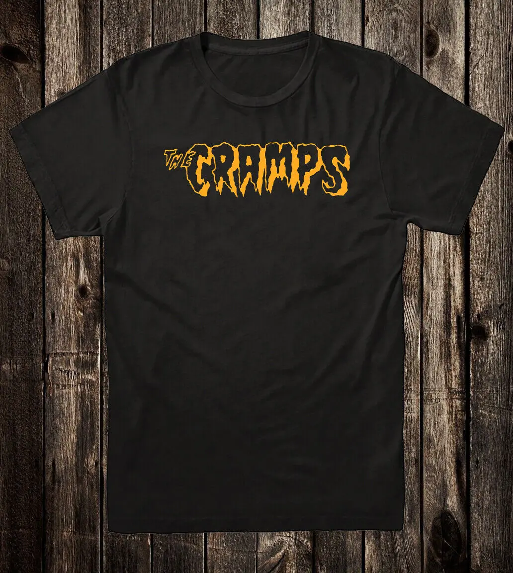 Retro Tee T Shirt 100% Cotton 80's Punk Style The Cramps Rock N Roll