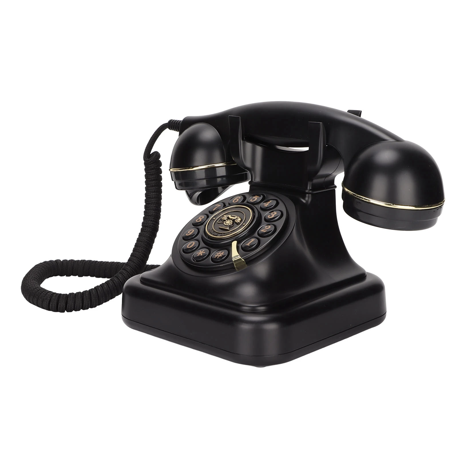 Vintage Landline Telephone Elegent Fashionable European Retro Telephone for Bedroom Study Office Coffee Shop Bar Decor for Home