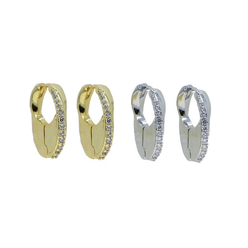 Simple Minimal Delicate Multi Piercing Girl Women Jewelry Geometric Round Shaped Mini Small Hoop Earring