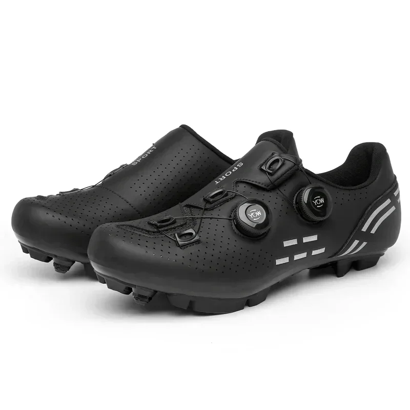 2023 Cycling Sneaker Mtb with Cleats Men Carbon Sports Speed Bike Shoes Women Mountain Racing Flat SPD Road Cycling Footwear