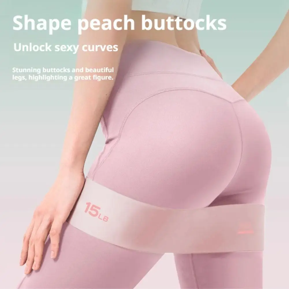 

Resistance Loop Band Yoga Elastic Band Non Slip Tension Belt Silicone Exercise Workout Band Stretch Band for Men Women
