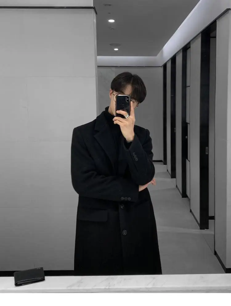 

Wool Blend Coat Coats Winter Men Mens Embroidered Stitched Sewn Darned Patched Cobbled Heeled Soled Vamped Repaired Mended Fixed