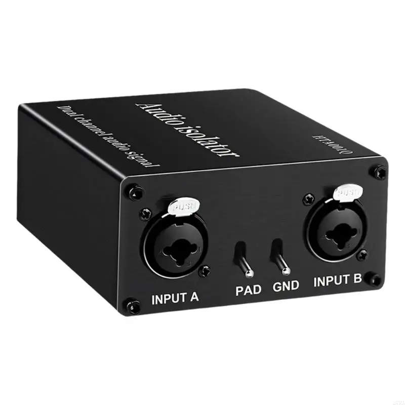 

27RA 2Way XLR And 6.35mm Music Ground Looping Isolator For Guitar And Professional Music Equipment With Noise Reductions