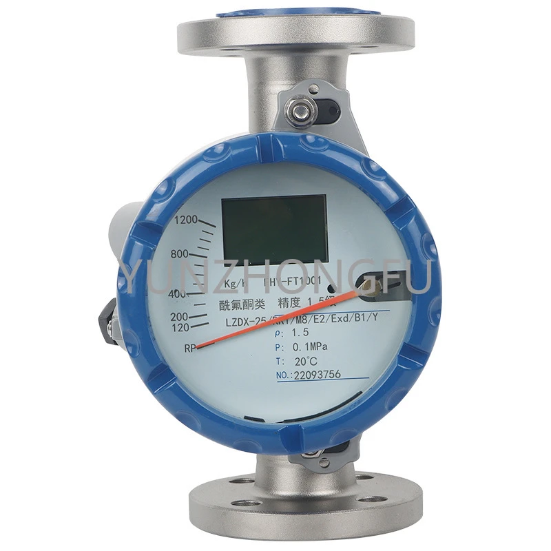 

Lzdx Metal Tube Floater Flowmeter Rotameter Liquid Crystal Pointer Instantaneous Cumulative 304 Material Remote Transmission