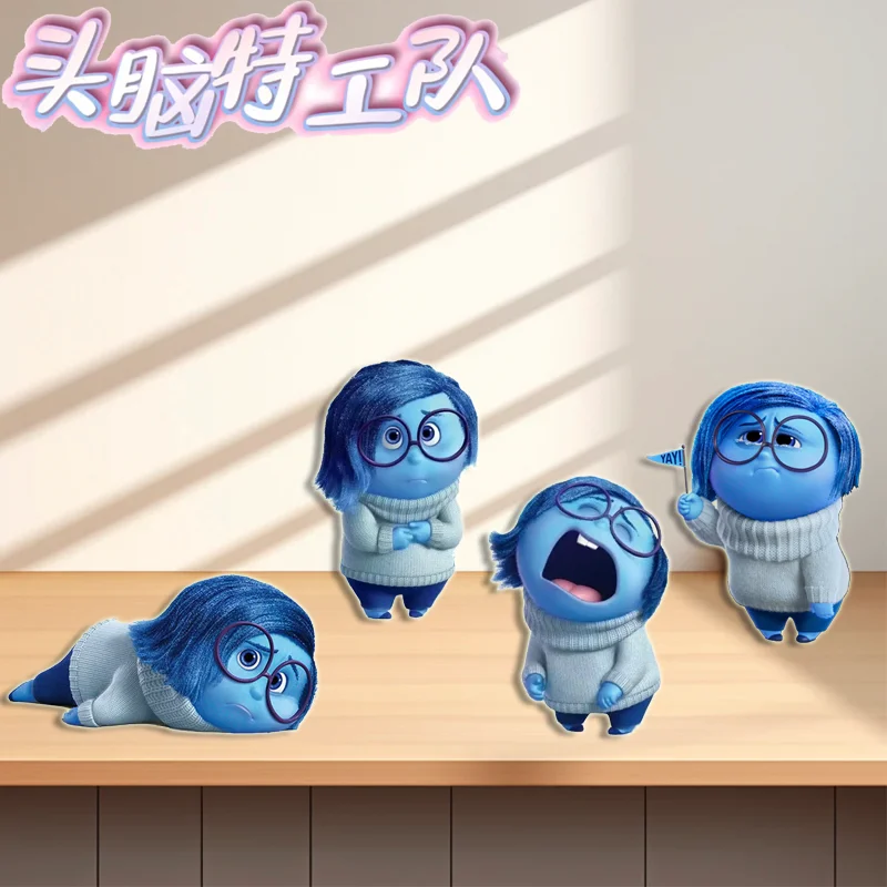 

Inside Out 2 Anime Pins Disney Sadness Anger Joy Kawaii Brooch Kids School Bag Clothing Decoration Children Cosplay Badge Toys
