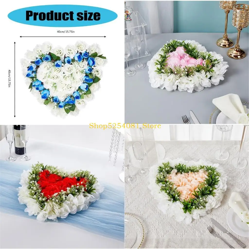 AXYC Artificial Flower Bouquets Artificial Rose Flower Arrangement for Wedding Centerpieces Valentines Decoration Photo Props