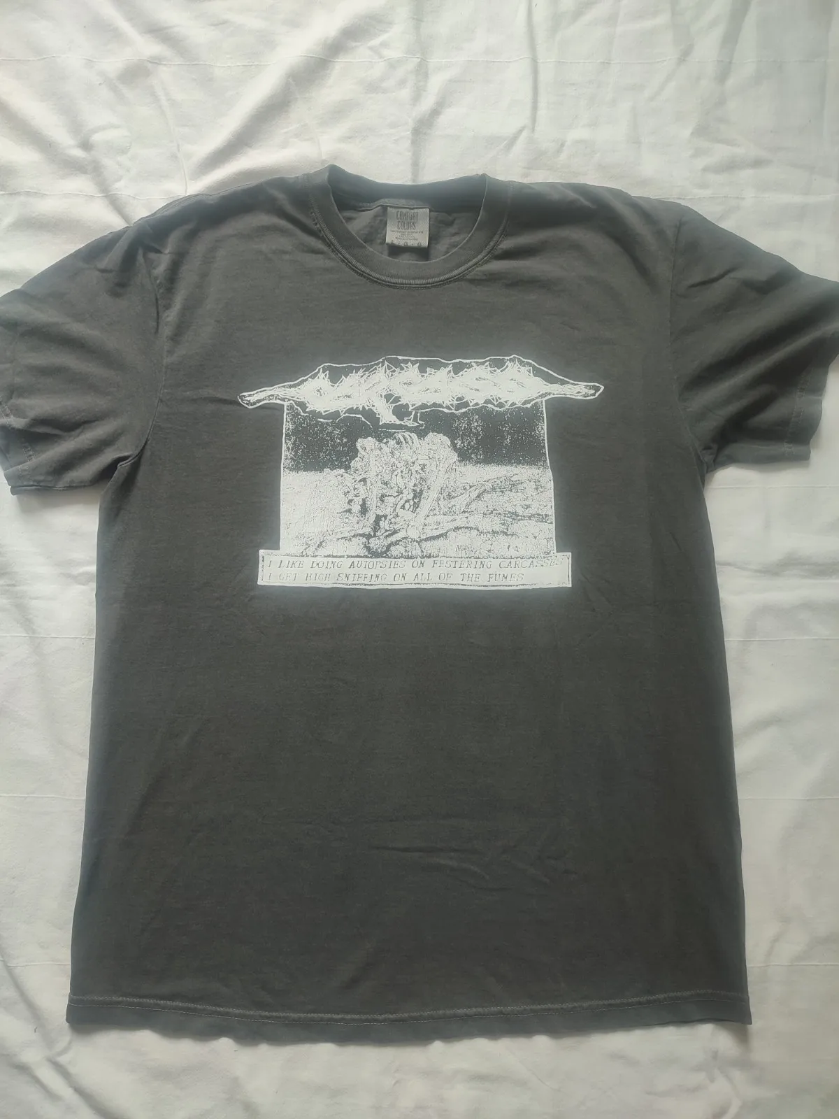 Carcass Death Metal Band Shirt L Bolt Thrower Entombed Dismember