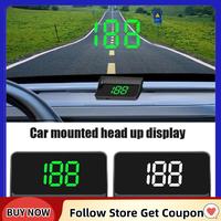 Car Head Up HD Display GPS Speedometer Speed KMH Digital HUD Windshield Projector For All Cars Auto Electronics Accessories