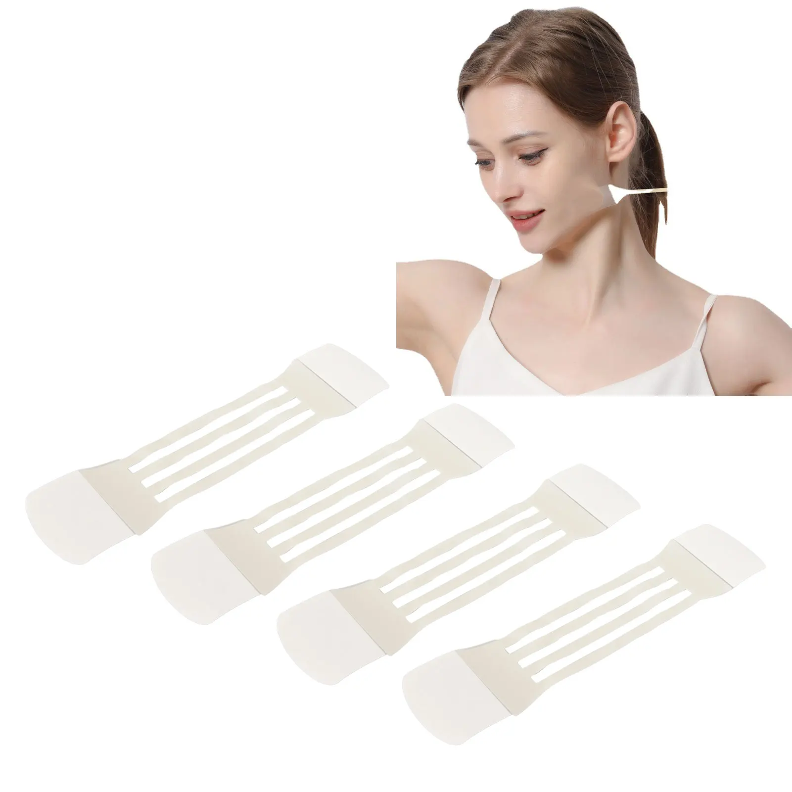 Neck Lifting Stickers Skin Care Neck Lifting Tape Waterproof Replacement Tapes Transparent for Hide Double Chins for Eye
