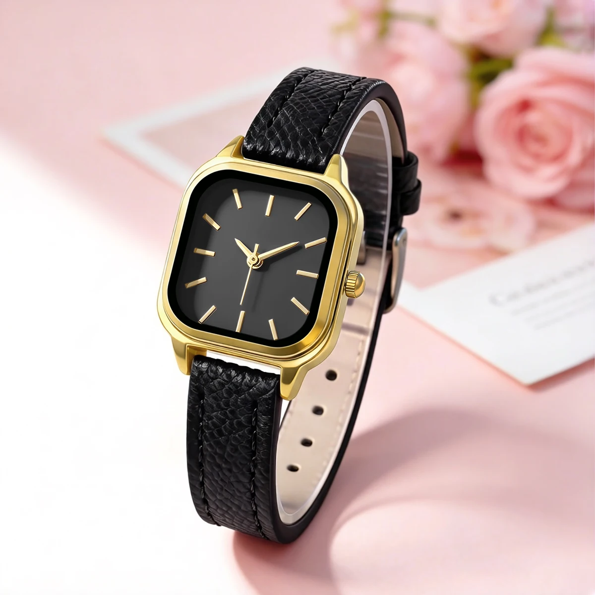Women Square Quartz Wrist Watc - đánh giá và giá Jewelry Watches Gold
