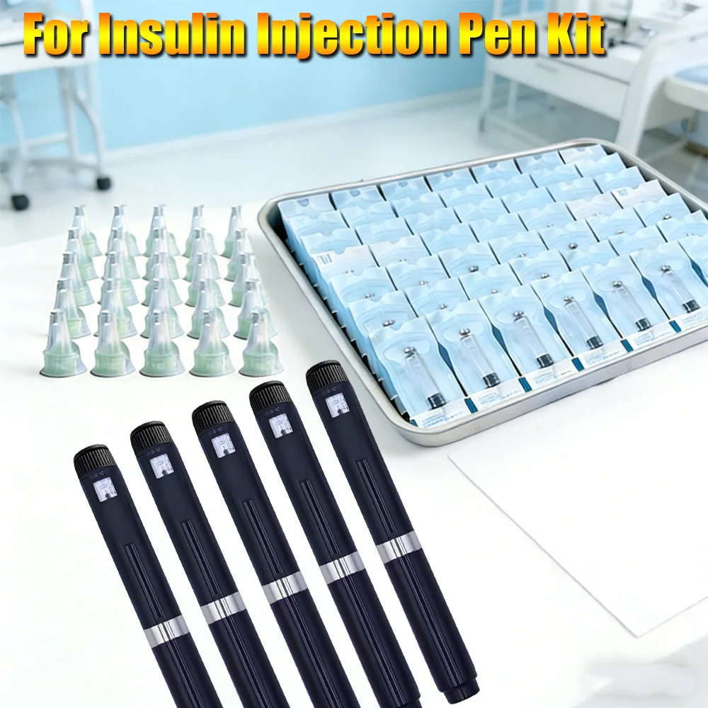 

Injection Pen Kit Sterile Cartridges 3ml Empty Cassette Bottle Individual Packaging Medical Aesthetics for Insulin Pen Universal