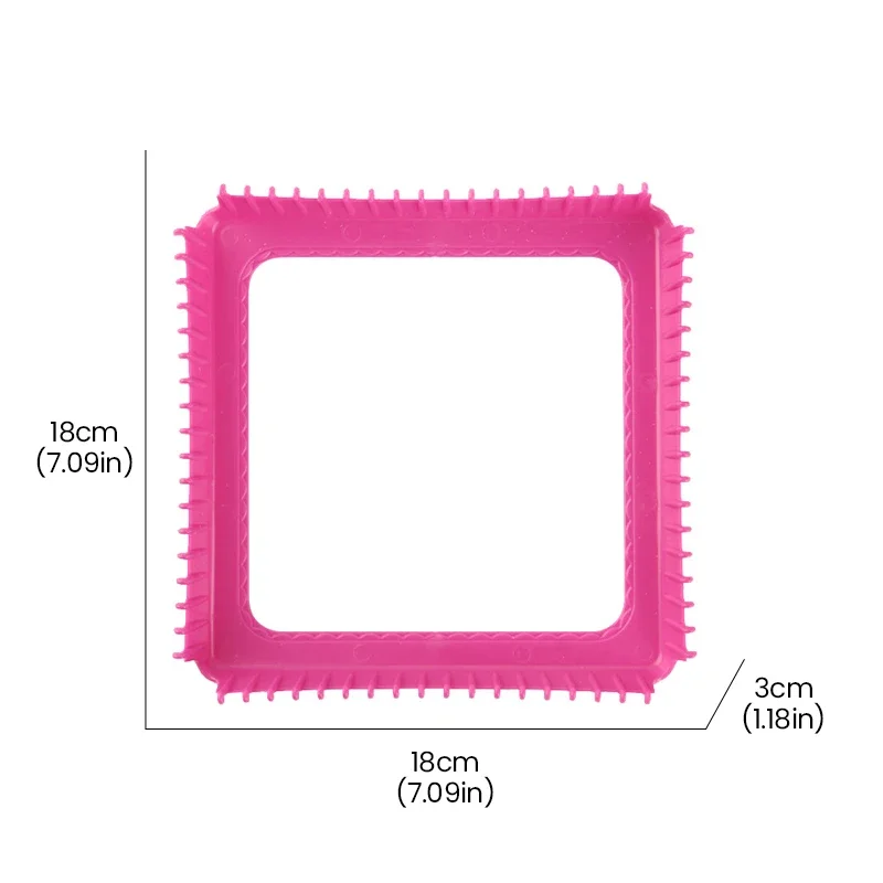 Zestaw do tkania DIY dla dzieci, tkanica z kolorowymi pętelkami, rękodzieło, szycie, zabawki do tkania dla dziewczynek, dzieci, prezenty na Boże Narodzenie.