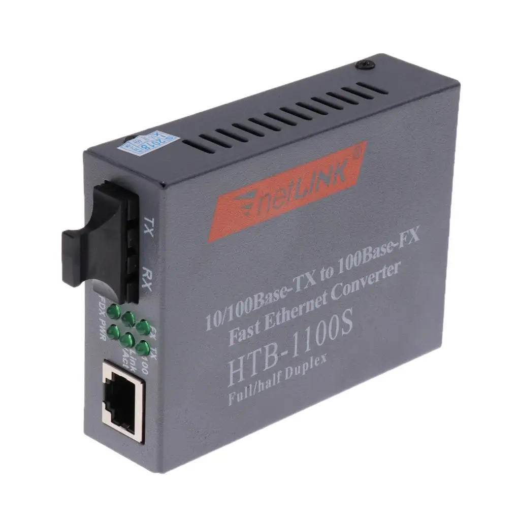 

Fiber Optic Converter Metal Gigabit Ethernet Splitter SC Signal Mode Media Converter for Optical Fiber Poe Switch