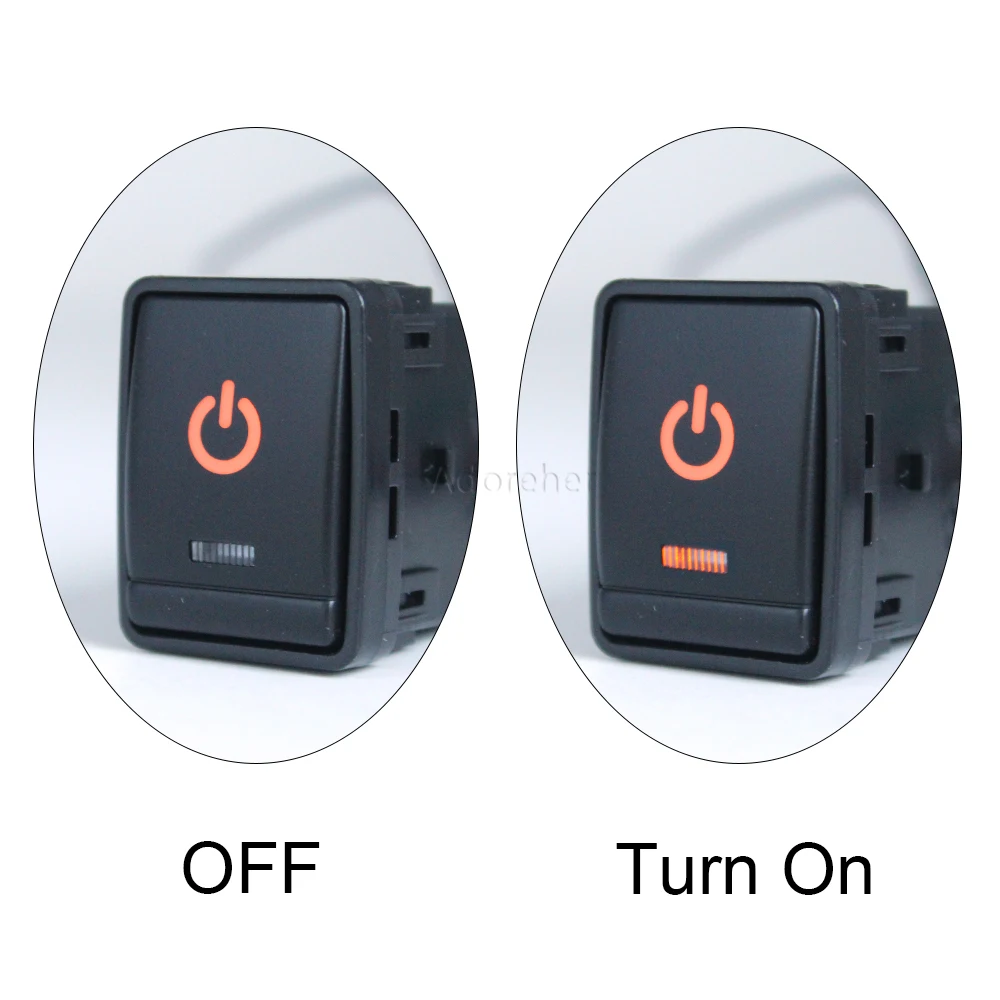 Power DRL Spotlight Seat Mirror Steering Wheel Heated Button Switch For Nissan X-Trail T32 2014-2020 Qashqai J11 2015 Accessorie