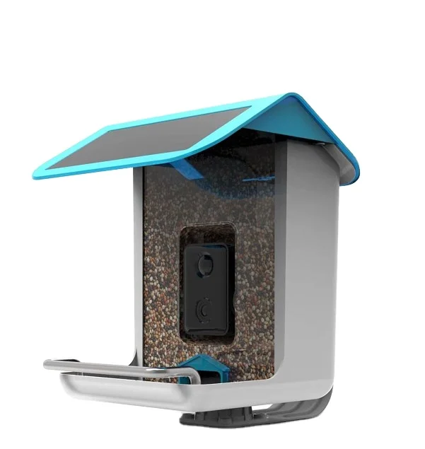 

Wildlife Wifi Camera AI Recognize Bird Species Smart Bird Feeder for Outdoor Garden with Solar Panel