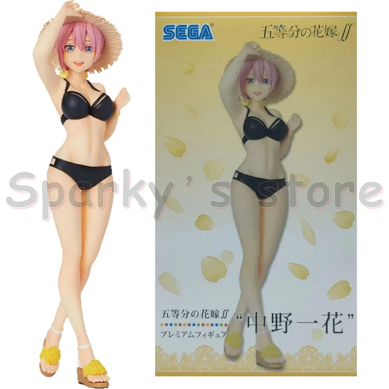 SEGA Original Premium Figure PM The Quintessential Quintuplets Anime Figure Nakano Ichika Miku Action Figure Toys for Kids Gifts