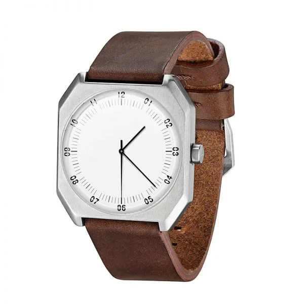 Fashionable Creative Square Watch Face Pointerless Ultra-thin Watch 778