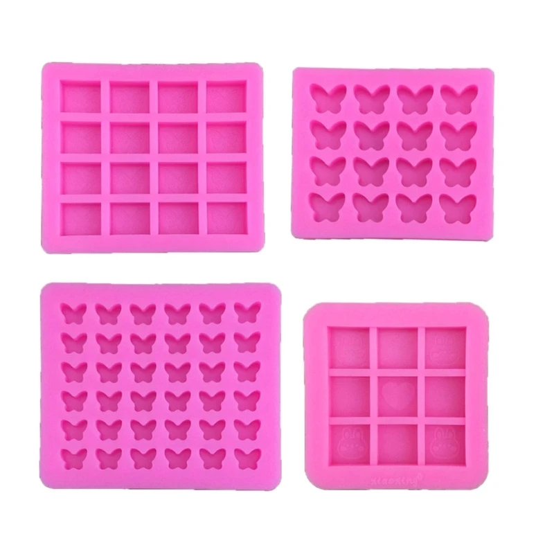 Baking Cooking Sheet Mini Silicone Molds Meltings Wax Seal Stamp Beads Molds Drop shipping