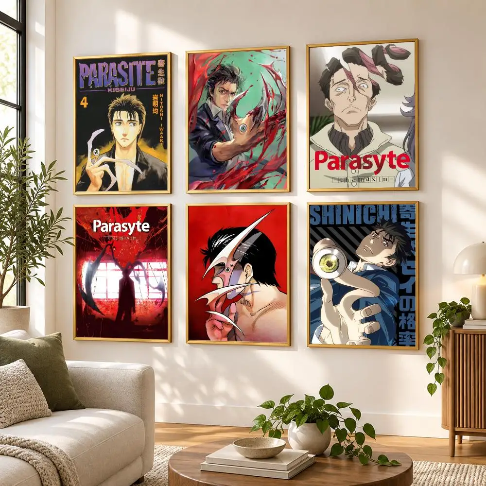 P-Parasyte The G-Grey Poster HD art sticky wall waterproof home living room bedroom bar aesthetic decoration