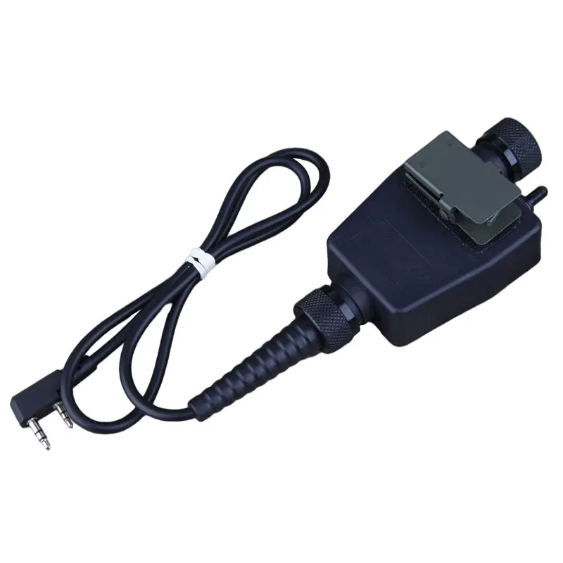 Emersongear für TEA PTT Intercom-Schalterkabel für Kenwood Version Funkgerät Ladeanschluss Walkie-Talkie Jagd Wandern – Detail 1