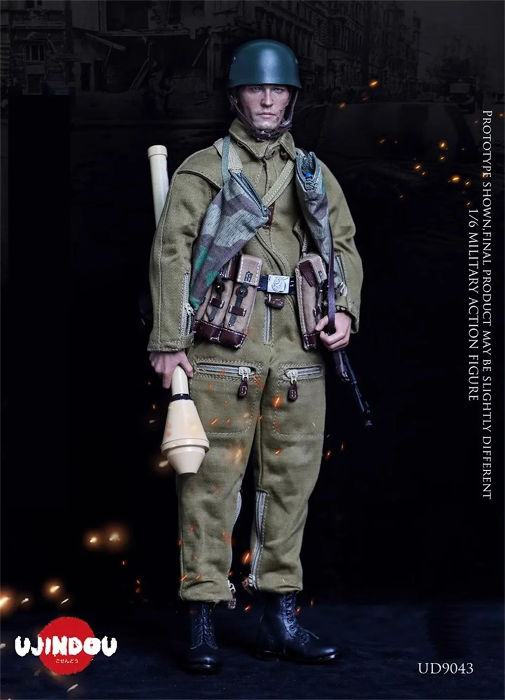 Offres spéciales 1/6 UJINDOU UD9043 figurine de poupée à souder ensemble complet jouets mobiles modèle 1945 environ 12 "pour les Fans à collectionner