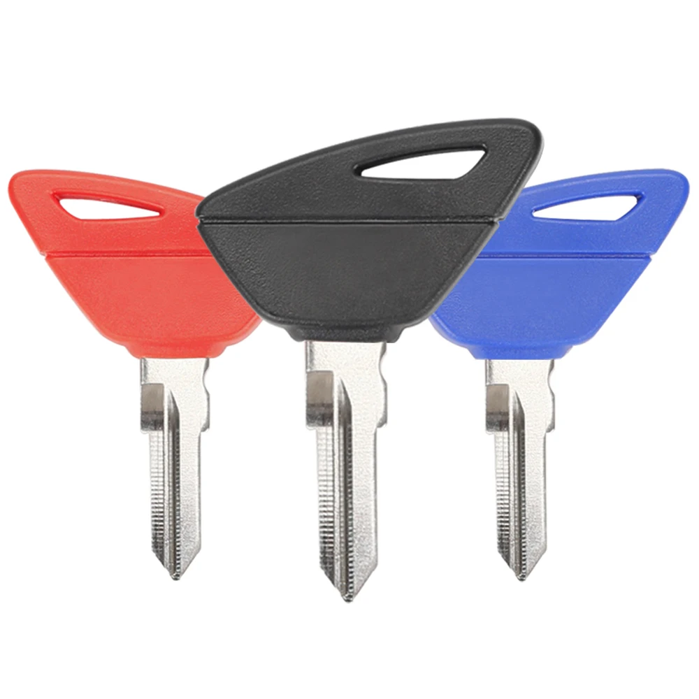 1Pcs New Blank Key Motorcycle Replace Uncut Keys For RS660 GT200 2024-2025 can be placed anti-theft chip