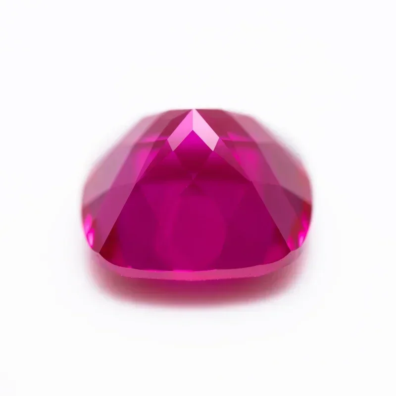 

Lab-Grown Ruby Rubellite Cushion Shape VVS1 Quality Charms for Jewelry Making DIY jewelry Main Gemstone Material