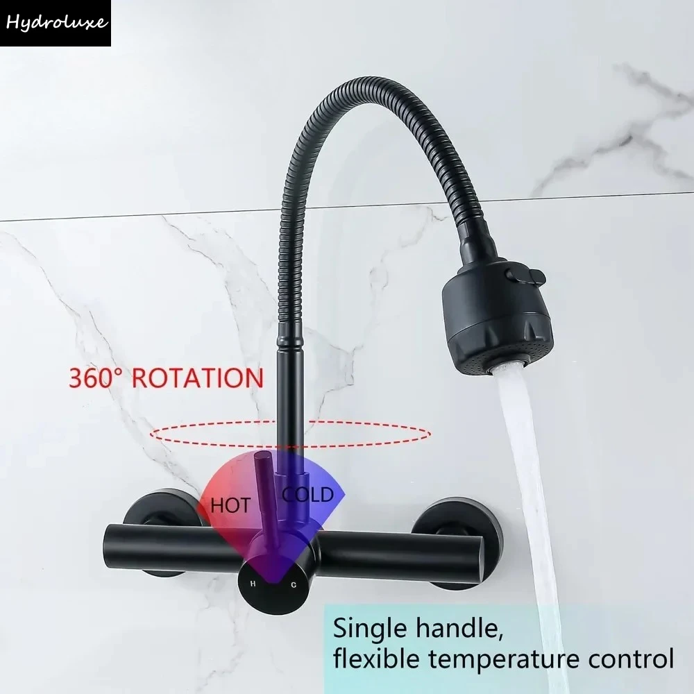 black-brushed-kitchen-faucet-tap-wall-mount-2-function-hot-and-cold-water-sink-mixer-faucet-water-flexible-hose-kitchen-taps