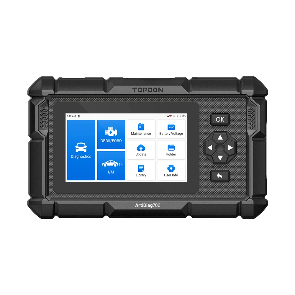 TOPDON AD700 تحديثات مجانية لمدة عامين Obd2 أداة تشخيص السيارة تدعم التقرير التشخيصي الجيل ماسح ضوئي تشخيصي تلقائي #5