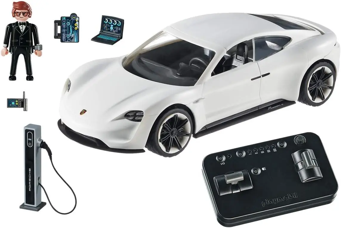 

The Movie Rex Dasher's Porsche Mission E PlaySets Suitable for Children Ages 4+