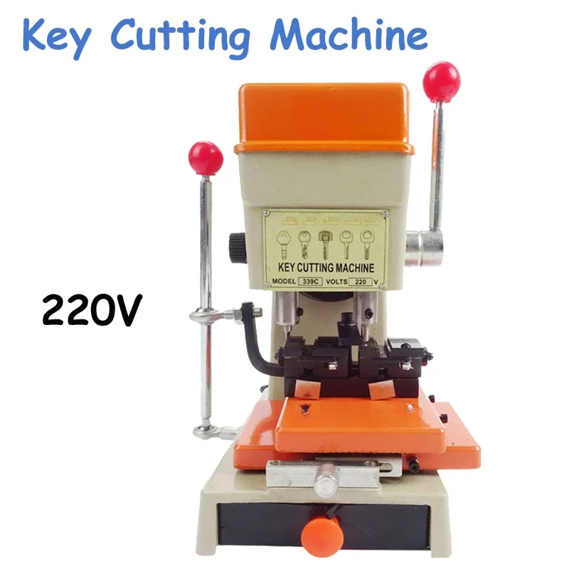 339C Key Duplicating Machine Key Cutting Machine Locksmith Tools Car Keys Copy Machine HOT SALES