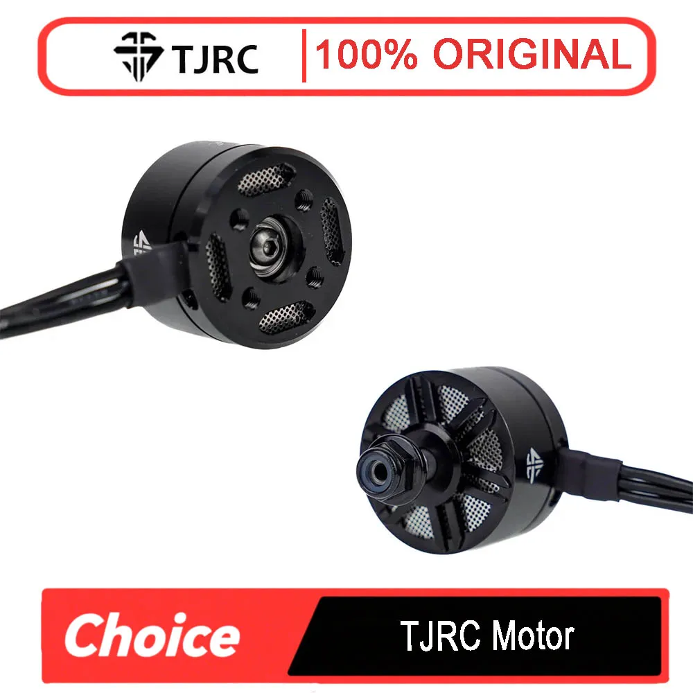 

Бесщеточный двигатель TJRC RS 2207 6S (1900 кВ, высокий крутящий момент) — эффективная мощность, 6S LiPo, совместимый с FPV Racing/Freestyle Quads