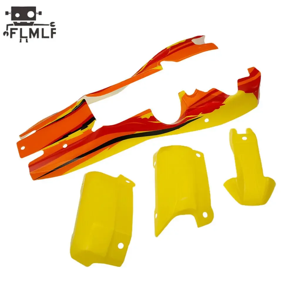 Rc Car Shell Body Assembly Kit for 1/5 HPI ROFUN BAHA ROVAN KM BAJA 5B Truck Parts