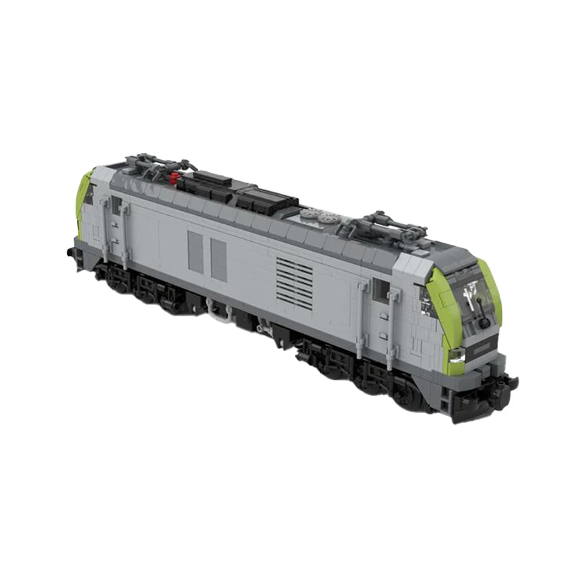 MOC Transport Series BR 159 — европейская версия для капитана поезда, строительные блоки, сборная модель, высокотехнологичные кирпичи, детские креативные игрушки