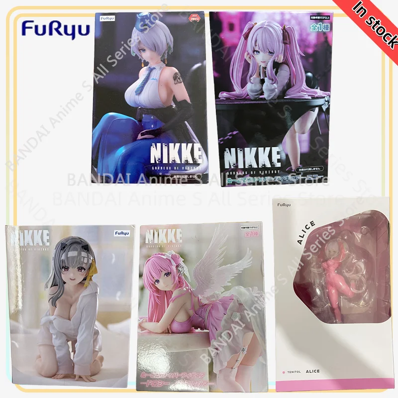 

【100% подлинный】В НАЛИЧИИ Оригинальная фигурка Богини Победы: NIKKE Noodle Stopper - Unibrid-Modernia-Dorothy-Alice Anime Character