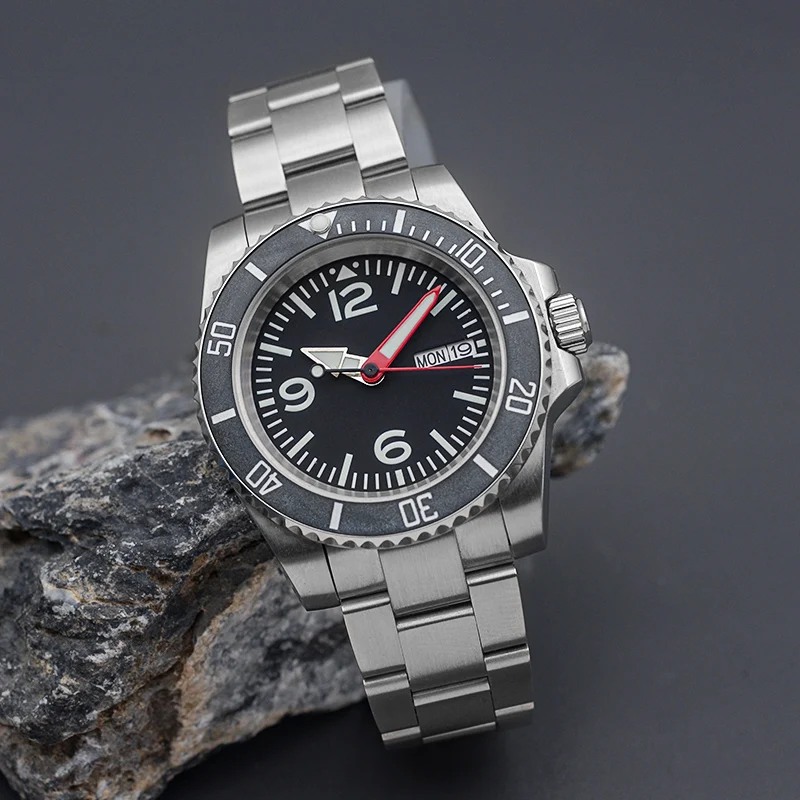 2023 Nieuwe Heren Horloge NH36 Automatische Mechanische Horloge Luxe Sport Roestvrij Staal Saffier Glas 100M Waterdicht Horloge