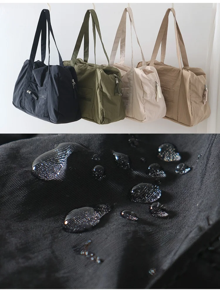 

Korean Artistic Large Capaci Polyester Single oulder Bag Lightweight Fitn Travel Handbag Women Casual Leisure Swimming