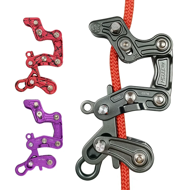 Tree climbing rope grab rope protection ascent descender rope grab