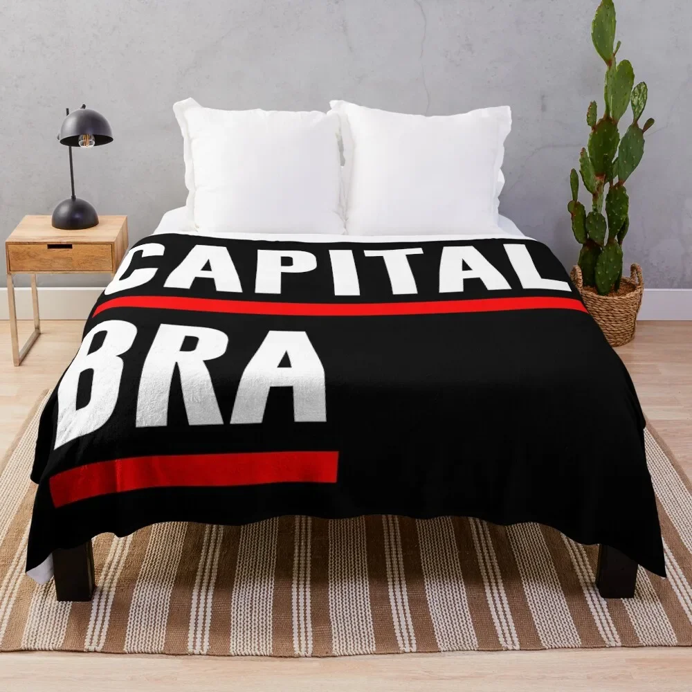 

CAPITAL BRA Throw Blanket Plaid Retros Thermals For Travel Luxury St Blankets