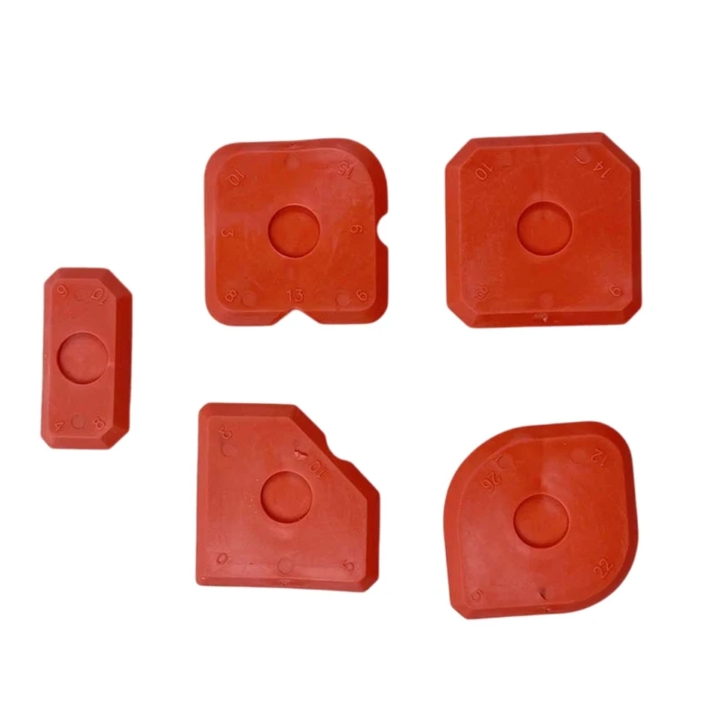 Set Alat Caulking Sealant Penyegel untuk Silicone Sealant Grout Finishing Sealing Scraper Silicone Profiling Dropship