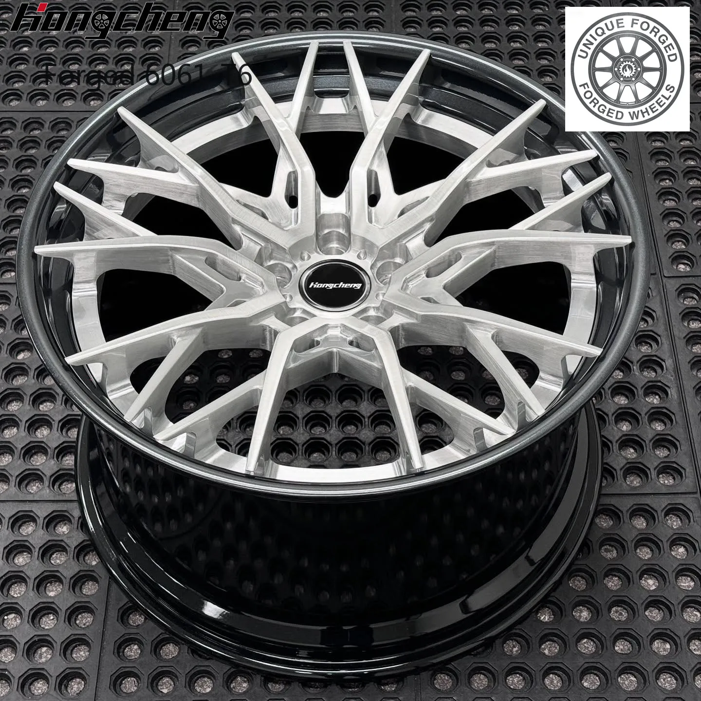 

26-дюймовые кованые диски из алюминиевого сплава, 17-24 дюйма, 5x112/5x114.3/5x120, двухсоставные, с глубоким вогнутым профилем, для спортивных автомобилей