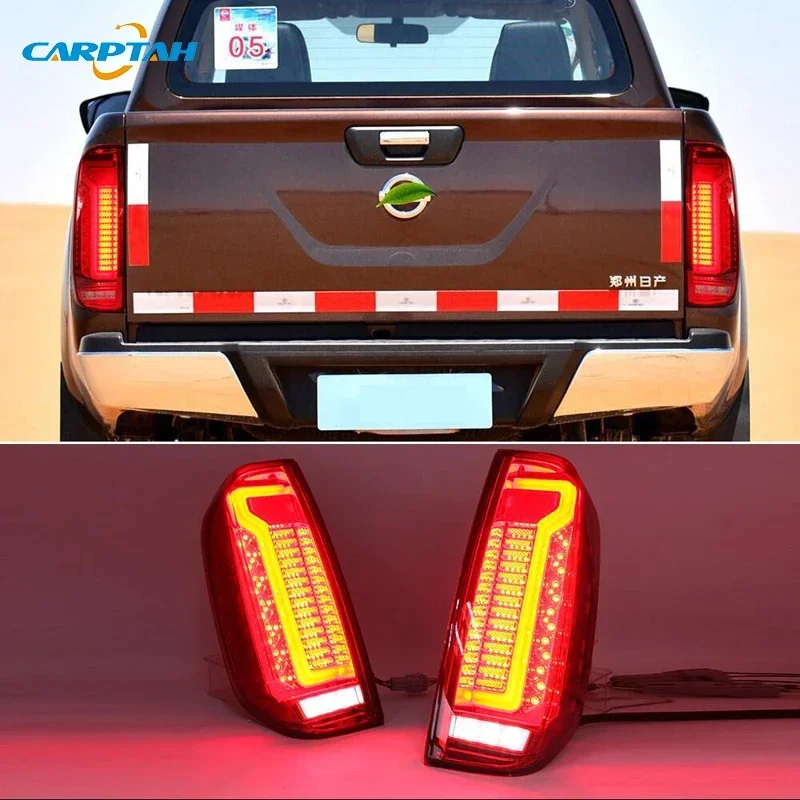 Car LED Taillight For Navara D40 2005 - 2012 2013 2014 Rear Running Lamp Brake Reverse Turn Signal Waterproof Car Accessories