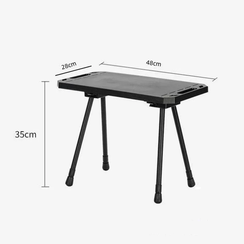 Plastic Folding Camping Table Side Lightweight Retractable Outdoor Table Small Rectangular Table De Jardin Garden Furniture