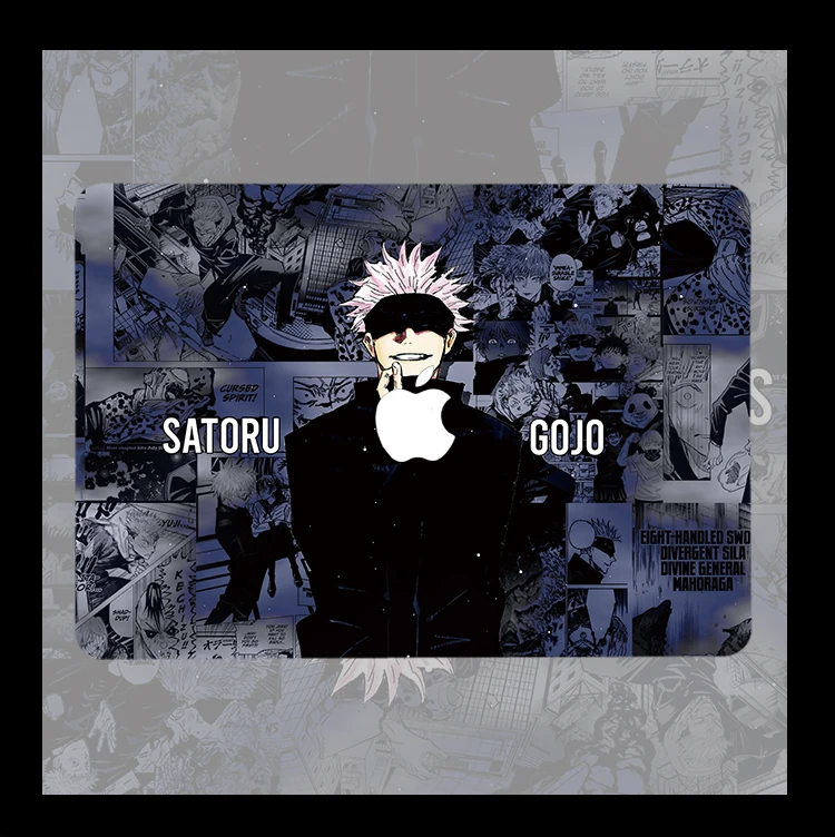 Concha Dura para Laptop Jujutsu Kaisen Anime Satoru Gojo Capa para Macbook Air m2 m1 Pro 13 14 16 Mac A2681 A2337 A2338 A2681