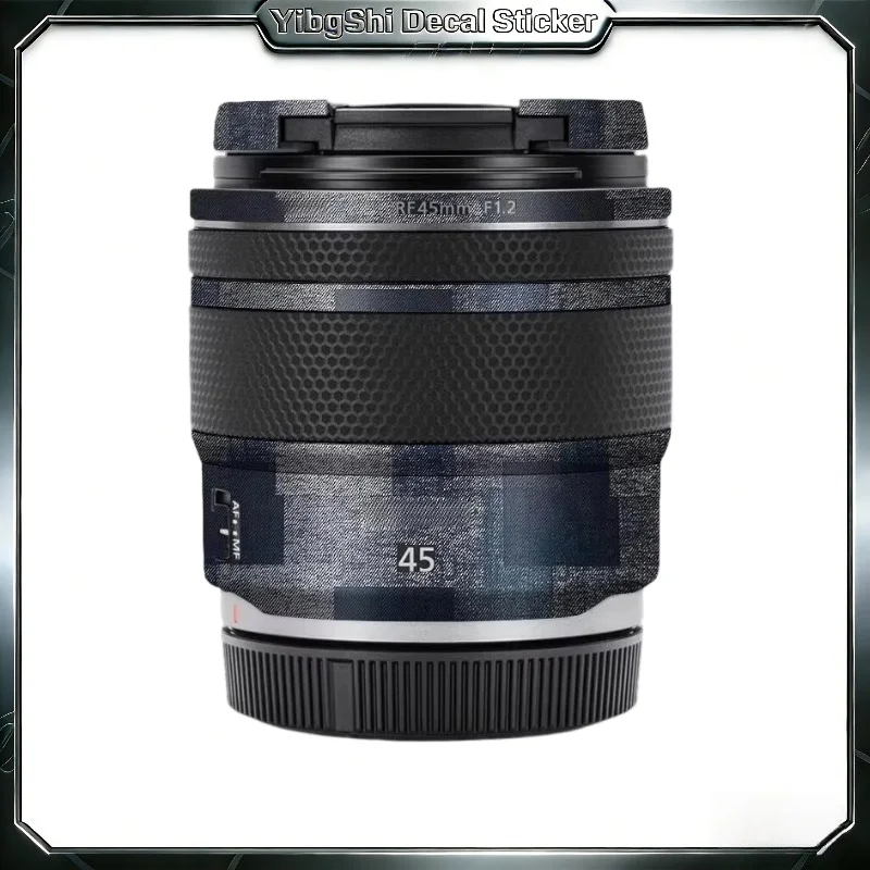 

Защитная виниловая пленка-наклейка для объектива Canon RF 45mm F1.2 STM, защитное покрытие для корпуса объектива Canon RF45F1.2STM