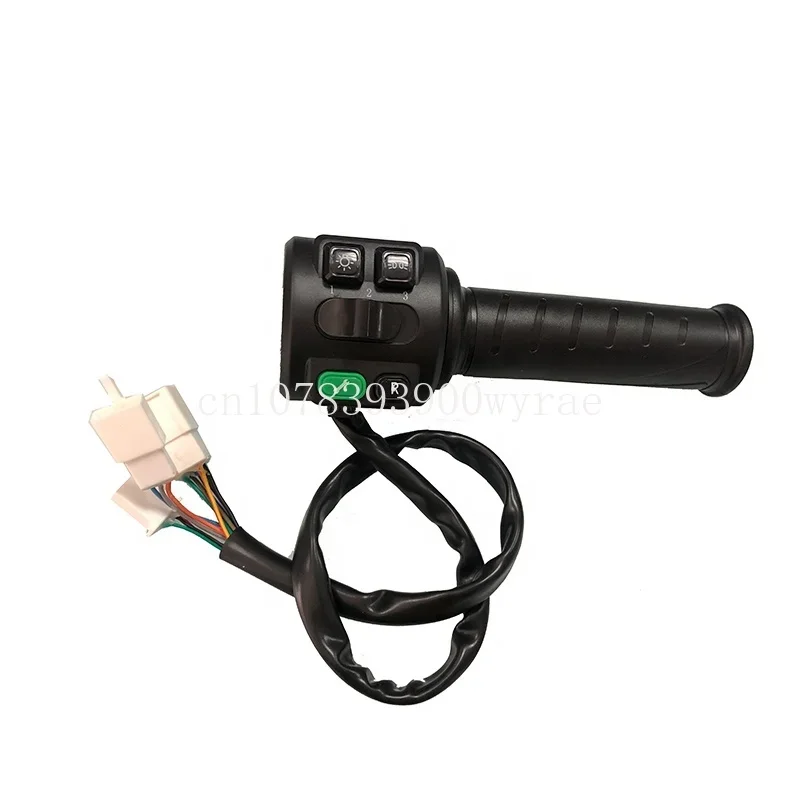 Multifunctional throttle with combination switch, three speed reverse T08 electric motorcycle