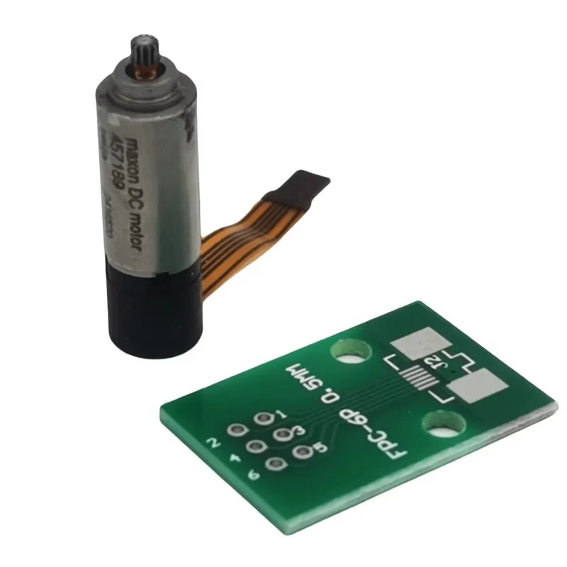8Mm micro motor with bidirectional encoder hollow cup design for robot servo applications