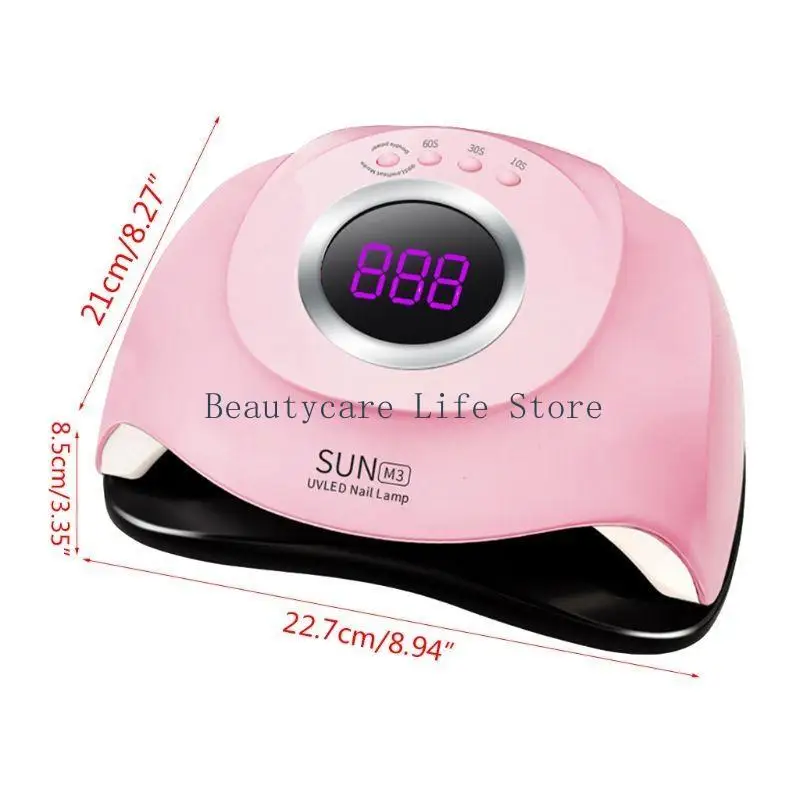 652C 180W Dryer UV LED LED สำหรับเล็บด้วย 45 LEDS DROMW