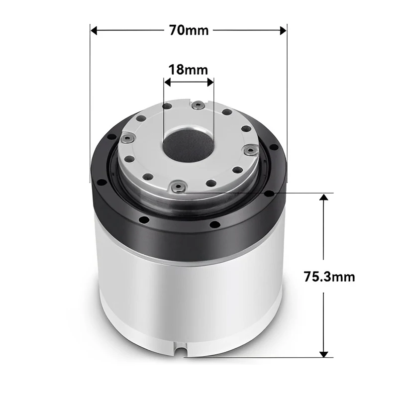 Faradyi High Quality Harmonic Gear Motor 7-10N.m High Torque Low Speed With Built-in Servo Driver Used For Joint